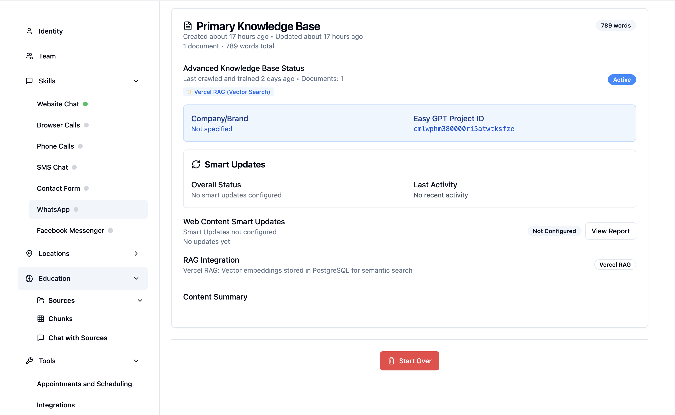 Train Inbound GPT with Practice Knowledge